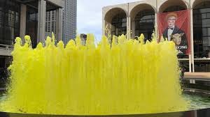 Yellow Fountain Dye