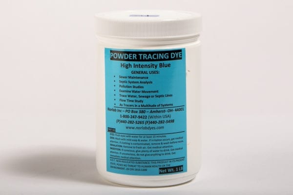 Norlab Tracing Dyes Blue Powder Tracing Dye